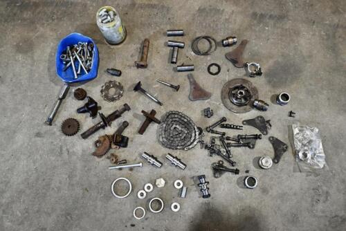 ENGINE: A quantity of miscellaneous engine parts, believed Norton. [Location: Sydney]