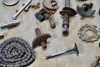 ENGINE: A quantity of miscellaneous engine parts, believed Norton. [Location: Sydney] - 3