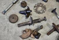 ENGINE: A quantity of miscellaneous engine parts, believed Norton. [Location: Sydney] - 8