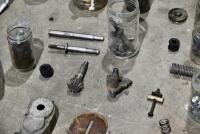 DOUGLAS: A large quantity of miscellaneous parts and hardware, believed Douglas. [Location: Sydney] - 5
