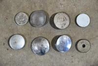 FUEL CAPS: A quantity of miscellaneous fuel and oil caps. [Location: Sydney]