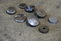 FUEL CAPS: A quantity of miscellaneous fuel and oil caps. [Location: Sydney] - 3