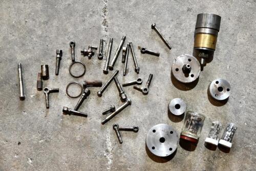 MISCELLANEOUS: A quantity of miscellaneous parts including petrol taps, horn button. [Location: Sydney]