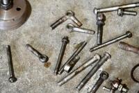MISCELLANEOUS: A quantity of miscellaneous parts including petrol taps, horn button. [Location: Sydney] - 5