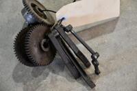 CAMSHAFT: A quantity of miscellaneous camshaft parts including and cams and timing chest parts. [Location: Sydney] - 2