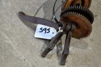 CAMSHAFT: A quantity of miscellaneous camshaft parts including and cams and timing chest parts. [Location: Sydney] - 2