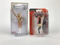 FIGURES: Group of 1:18 scale unopened character figures (NB description) - 4