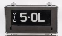 Victorian Signature Series plate '5-OL', sold with rights to display - [Location: Moorabbin, VIC] - 2