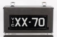 Victorian Signature Series plate 'XX-70', sold with rights to display - [Location: Moorabbin, VIC] - 2
