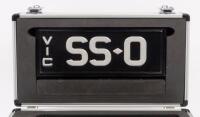 Victorian Signature Series plate 'SS-0', sold with rights to display - Location: Moorabbin&nbsp;VIC] - 2
