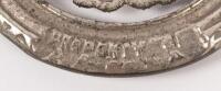 A.A.S.A: An early Automobile Association of South Australia members badge, numbered '20629', approx 10cm wide - 3