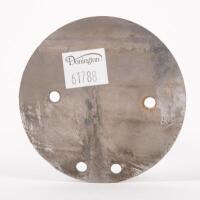ALL SAINTS COLLEGE: A chrome enamel All Saints College Bathurst badge, 7.5cm in diameter - 2