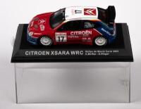 CITROEN: A 1:43 scale Citroen Xsara WRC car as raced at the Rallye De Monte Carlo 2003 by C.McRae - D.Ringer