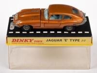JAGUAR E TYPE:&nbsp;A&nbsp;Jaguar E&nbsp;type 2+2 model, made by Dinky toys