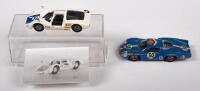 PORSCHE ALPINE RENAULT: A pair of models, including a Porsche 906 Carrera 6, manufactured by Vitesse, also an Alpine Renault, Le Mans 1968, manufactured by Solido&nbsp;