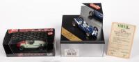 COOPER CLIMAX T51: A pair of 1:43 scale Cooper Climax T51 models