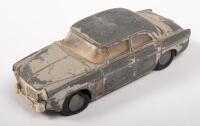 MODELS: A group of play worn models, including a SPOT-ON Rover 3 Litre, a CORGI Rover 3500, a BUDGIE Rover 105 Rovermatic, a DINKY TOYS farm harvester attachment, and a MICRO MODELS flat trailer&nbsp;attachment - 2