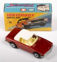 MATCHBOX: A Matchbox, NOS, circa 1970s, Mercedes Benz 350SL, in original box