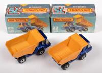 MATCHBOX: Two Matchbox, NOS, circa 1970s, Atlas Trucks (#23), in original boxes - 2