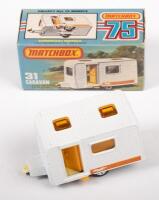 MATCHBOX: A Matchbox, NOS, Caravan (#31), in original box