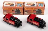 MATCHBOX: Two Matchbox, NOS, Steam Locomotive&nbsp;(#43), in original boxes