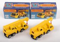 MATCHBOX: Two Matchbox, NOS, Crane Truck&nbsp;(#49), in original boxes - 3
