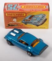 MATCHBOX: A Matchbox, NOS, Pontiac Firebird (#4), in original box - 2