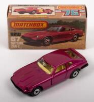 MATCHBOX: A Matchbox, NOS, Datsun 260-Z (#67), in original box