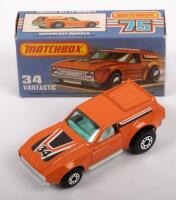 MATCHBOX: A Matchbox, NOS, Ford Mustang Vantastic (#34), in original box