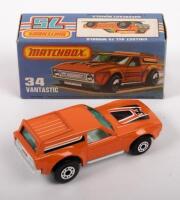 MATCHBOX: A Matchbox, NOS, Ford Mustang Vantastic (#34), in original box - 2
