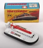 MATCHBOX: A Matchbox, NOS, Hovercraft&nbsp;&nbsp;(#72), in original box