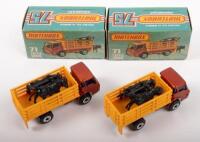 MATCHBOX: Two Matchbox, NOS, Cattle&nbsp;Trucks (#71), in original boxes - 2
