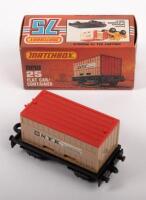 MATCHBOX: A Matchbox, NOS, Flat Car/Container&nbsp;(#25), in original box - 2
