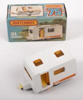 MATCHBOX: A Matchbox, NOS, Caravan (#31), in original box