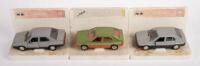 POLISTIL: A group of three Polistil, Alfa Romeo 1:25 scale models on polystyrene display bases, includes an Alfa 90 (S226), An Alfa 33 (S205) and an Alfa 33 (S317), all unboxed