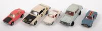 FORD: A group of five Ford unboxed models