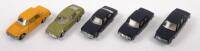 ALFA ROMEO: A group of five Polistil, 1:64 scale, Alfa Romeo models