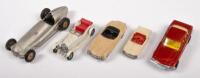 MERCEDES: A group of five, unboxed, small scale Mercedes Benz models