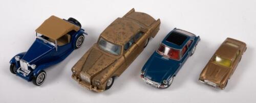 BRITISH: A group of four unboxed, small scale British make models