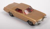 CORGI: A Corgi Toys circa late 1960s, Buick Riviera (#245), gold with spoked hubs, in original box - 2