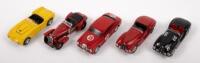 MODELS: Five&nbsp;models, including a&nbsp;1951 Lancia Aurelia B20, two Ferrari 815 Sport, Alfa Romeo 8c, and a&nbsp;Ferrari 375