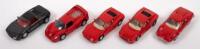 FERRARI: Five&nbsp;Maisto&nbsp;models including two 512TR, a Ferrari F50, 348ts and a Ferrari Dino 246GT