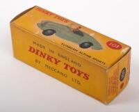 DINKY: A&nbsp;late 1950s Dinky Toys, Sunbeam Alpine Sports&nbsp;(#101), red with cream interior, in original box - 3
