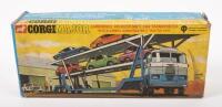 CORGI: Two Corgi empty boxes, includes a box for the Volvo 'Saints' car (#258) and a box for the Corgi Major&nbsp;Tri-deck MK. V car transporter (#1146) - 6