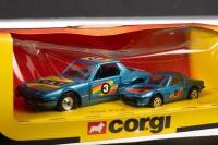 CORGI: A 1981 Corgi set, includes two Fiat X1.9 models of different scale&nbsp;(#1356) in original box - 2