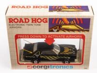 CORGITRONICS: A 1982 Corgitronics&nbsp;1:36 scale Ford Torino Road Hog (#1003), with electronic twin tone airhorn,&nbsp;in original box