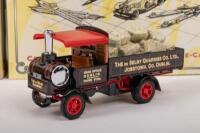 MATCHBOX COLLECTIBLES: Two Matchbox Collectible 1:43 scale models in original boxes,&nbsp;includes a Yorkshire Steam Wagon (YAS04-M) and a Stephenson's Rocket (YAS01-M) - 2