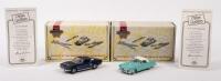 MATCHBOX COLLECTIBLES: Two Matchbox Collectible 1:43 scale models in original boxes,&nbsp;includes a 1955 Ford Thunderbird (DYG08-M) and a 1967 Ford Mustang (DYG01-M)