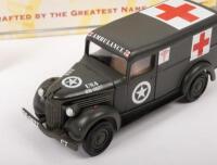 MATCHBOX COLLECTIBLES: Two Matchbox Collectible 1:43 scale models in original boxes,&nbsp;includes a 1937 GMC Ambulance Van (YY034/SC-M) and a 1912 Model T Ambulance (YY012/SB-M) - 2