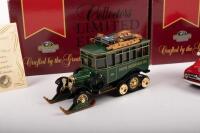 MATCHBOX COLLECTIBLES: Two Matchbox Collectibles limited edition 1:43 scale models, includes a 1955 Ford F-100 Country Fire Marshall Pick-Up (YRS06) and a Snow Mountain Inn Ski Lodge & Resort Van (YY035) - 2